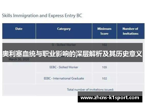 奥利塞血统与职业影响的深层解析及其历史意义
